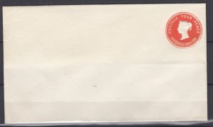 GB QV 4d Vermillion Postal Stationery Envelope BP8648