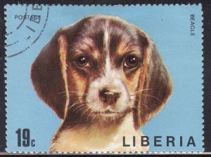Liberia 672 Dogs 1974