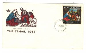 New Zealand Sc#359 First Day Cover Putaruru Cancel