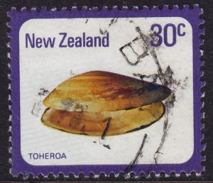 New Zealand - 1978 - Scott #675 - used - Sea Shell