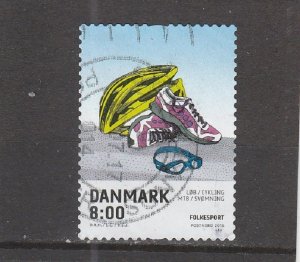Denmark  Scott#  1740  Used  (2016 Sports)