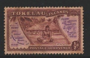 Tokelau Sc#1 MNH - toned