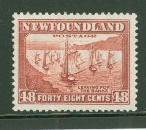 Newfoundland #199 Unused Single