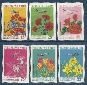 Gabon 1971 Wright, Flowers by plane, MNH   S.373