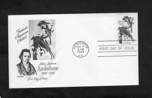 1241 John Audubon, FDC Artmaster