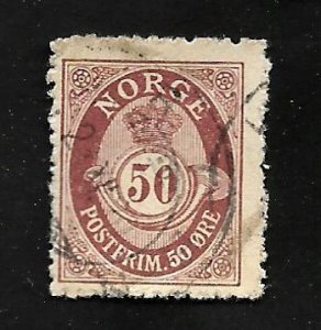 Norway 1910 - U - Scott #94