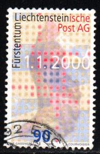 Liechtenstein # 1164 ~ Used, HMR ~ cv 1.10