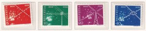 Switzerland   #340-343  MNH 1952  telegraph