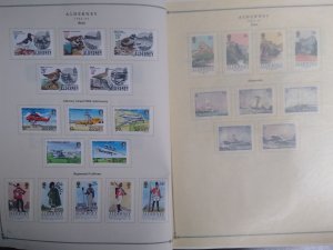 collection on pages Great Britain Alderney and Guernsey to 1975 HX: CV $128