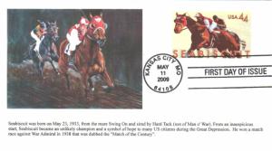 #U668 Seabiscuit S & T FDC