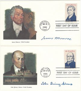 2216-2219: Set of Thirty Six, American Presidents, Fleetwood