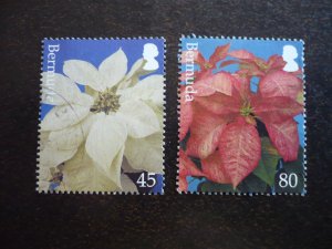 Stamps - Bermuda - Scott# 872-873 - Used Part Set of 2 Stamps