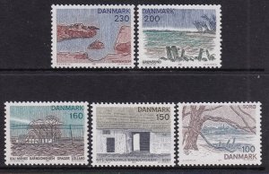 Denmark 682-686 MNH VF