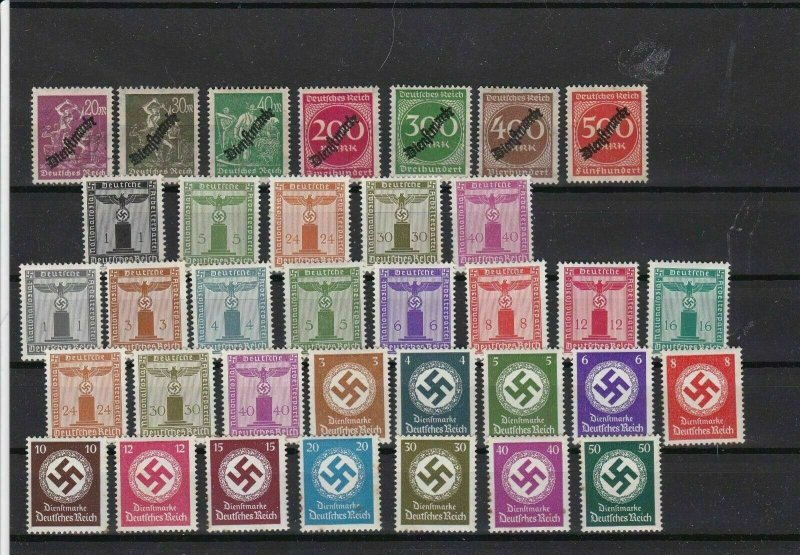 GERMANY 1923 MOUNTED MINT STAMPS CAT £50+    R 2341