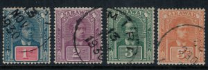 Sarawak #50,2,4,7 CV $10.40