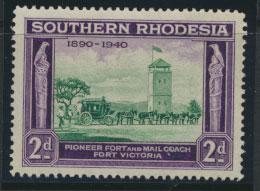 Southern  Rhodesia  SG 56 Mint Unhinged