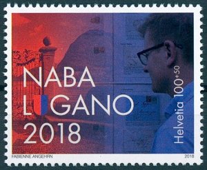 Switzerland Philately Stamps 2018 MNH NABA Lugano 1v Set