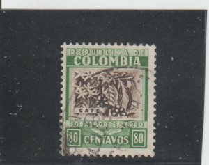 Colombia  Scott#  C106  Used  (1932 Coffee)