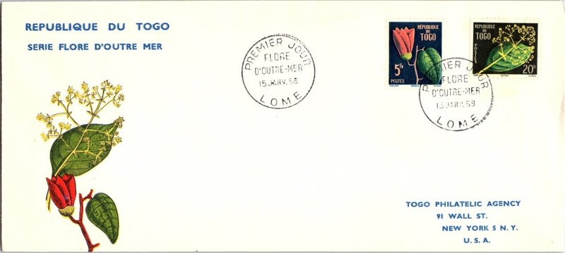 Togo, Plants, Worldwide First Day Cover