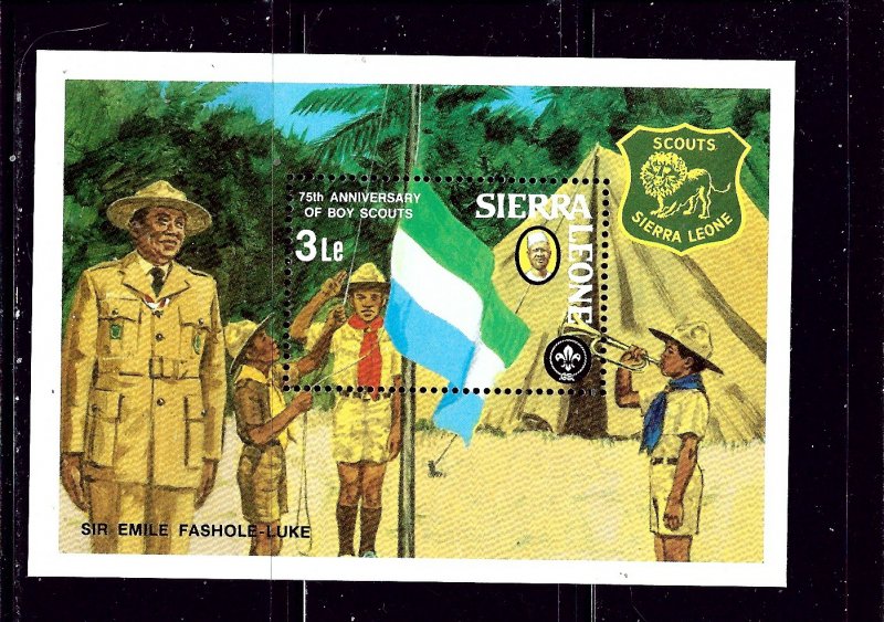 Sierra Leone 539 MNH 1982 Boy Scouts