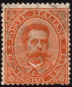 1879, Italy, 20c, Used, Sc 47