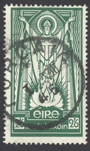 Ireland Sc# 96 Used (b) 1937 2sh6p St. Patrick and Paschal Fire