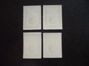 Stamps-Dominican Republic- Scott#433-436 - Mint Never Hinged Set of 4 Stamps