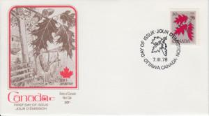 1978 Canada Trees Red Oak (720) Fleetwood 