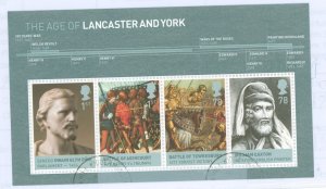 Great Britain #2555 Used Souvenir Sheet