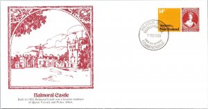New Zealand 1980 FDC - Balmoral Castle - Wanganui - J8774