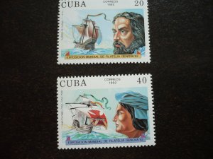 Stamps - Cuba - Scott# 3441-3447 - MNH Set of 6 stamps and 1 Souvenir Sheet