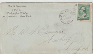 U.S Scott 213 on cover