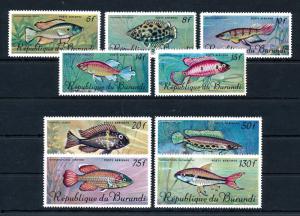 [47888] Burundi 1967 Marine life Fish MNH