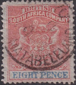 Rhodesia 1890-1894 SC 8 Used 