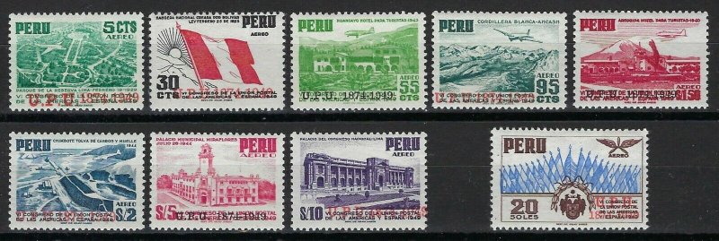 PERU #C94-102 MINT, F-VF, H - PRICED AT 1/2 CATALOG!