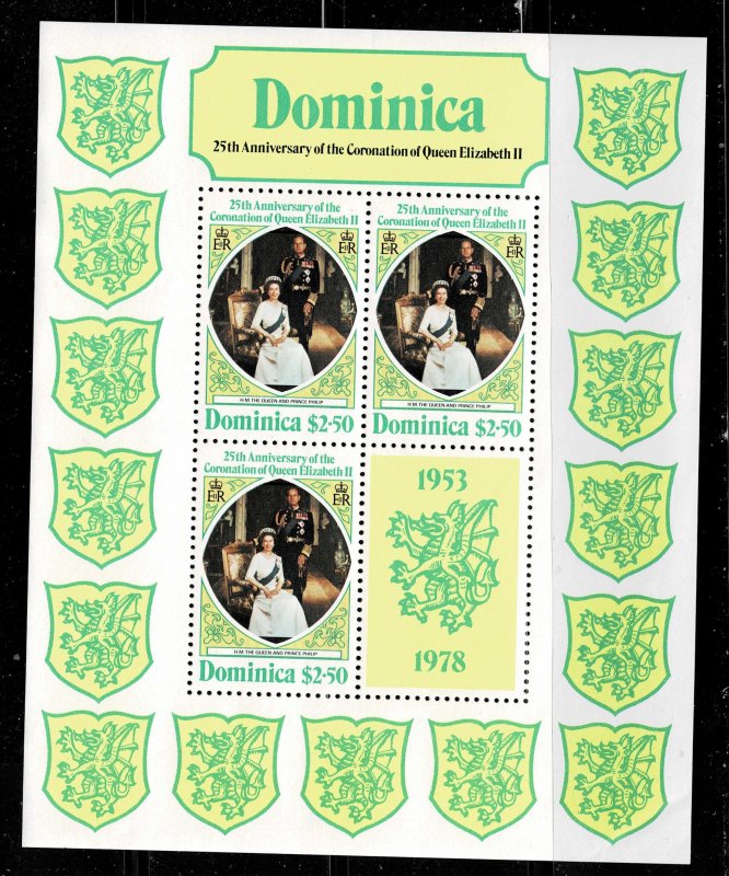 Dominica 1978 #570-2 -- MNH Complete Set  -- Diamond Jubilee