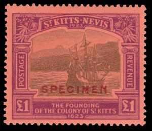 St. Kitts-Nevis Scott 52 Gibbons 48-58 Specimen