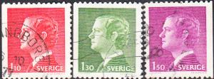 Sweden #1068-1082   Used Set