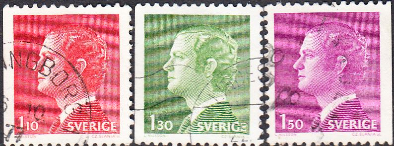 Sweden #1068-1082   Used Set