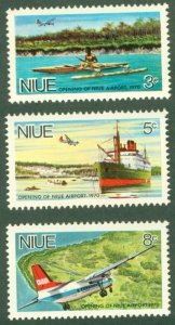 NIUE 136-8 MH BIN $0.90