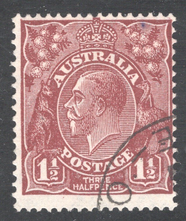 Australia  SC #115 Used,  F,  CV 13.50 ....   0330110