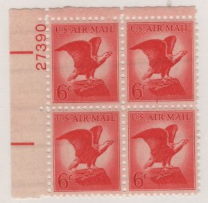 C67 6c Eagle 27390 UL Plate Block
