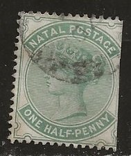 Natal  ^ Scott # 66 - Used