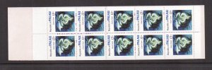 Palau   #13a   MNH  1983   booklet 10 x 13c  giant clam