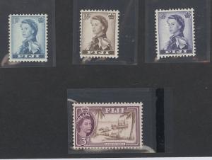 Fiji 147-152 Mint VF NH
