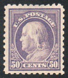 USA #440 VF/XF OG H, w/PSAG (05/13) CERT