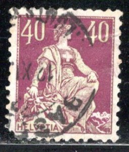 Switzerland Scott # 138, used