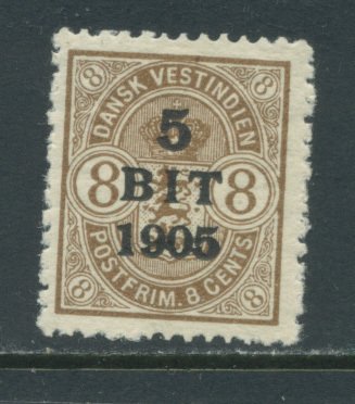 Danish West Indies 42  MHR