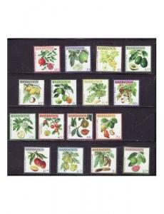 Barbados - Fruit - 16 Stamp  Set BAR1102C