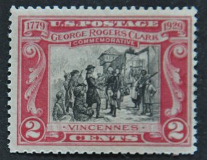 DYNAMITE Stamps: US Scott #651  – MINT